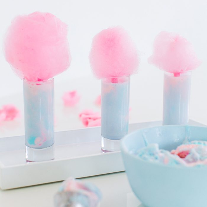 Cotton Candy Ice Cream Shots