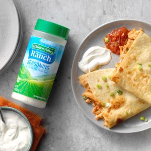 Ranch Chicken Quesadillas