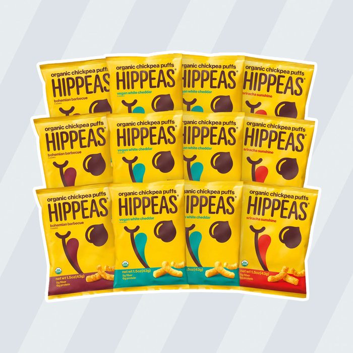 HIPPEAS Organic Chickpea Puffs + Variety Pack | 1.5 ounce, 12 count | Vegan, Gluten-Free, Crunchy, Protein Snacks