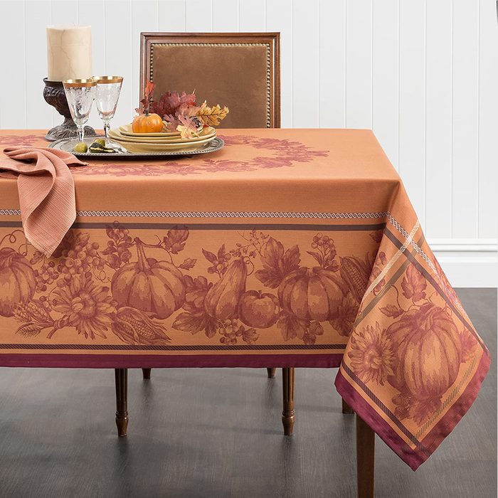 Harvest Orange Tablecloth