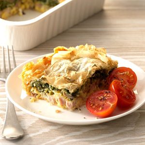 Ham and Spinach Pie