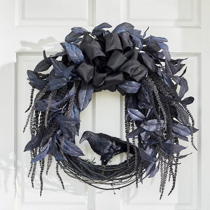 Midnight Raven Wreath