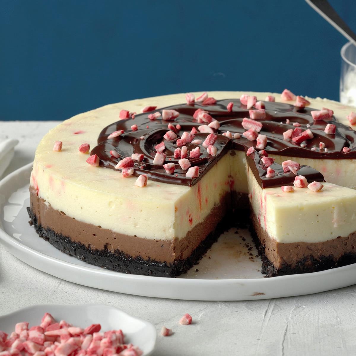 Mint Chocolate Cheesecake Recipe: How to Make It | Taste of Home