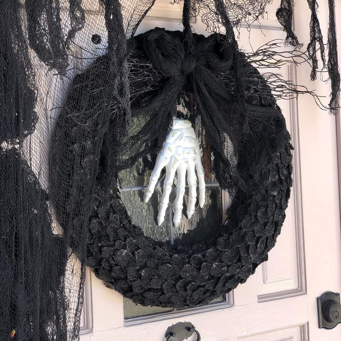Skeleton Hand Wreath