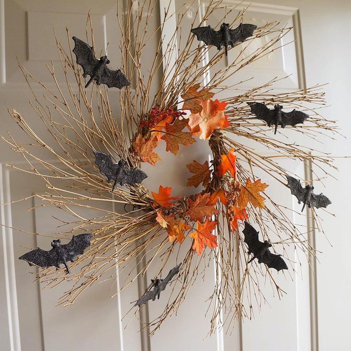 Spooky Bat Wreath