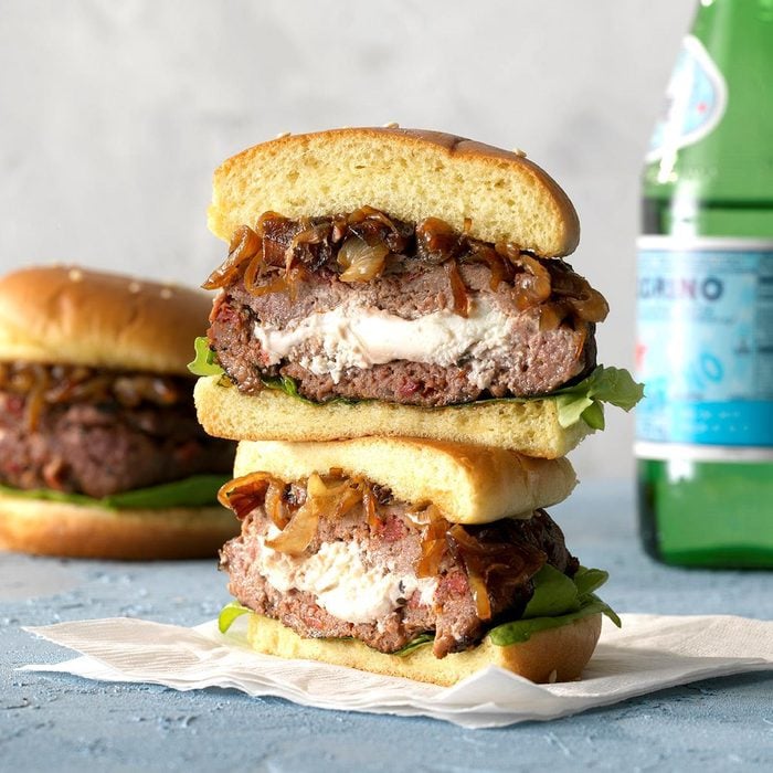 Gourmet Burgers with Sun-Dried Tomato