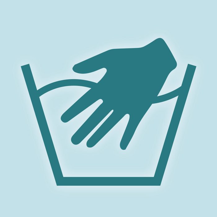 Washing symbol: Hand wash
