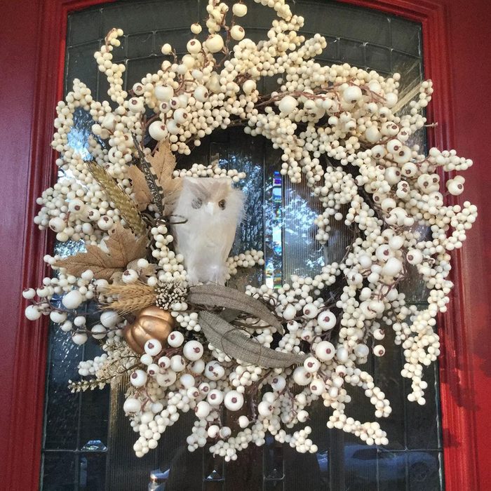 White Owl Wreath