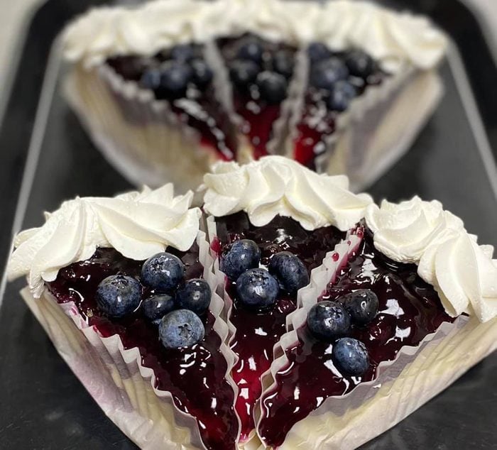 Blueberry Pie from Le Bakery in Minnesota