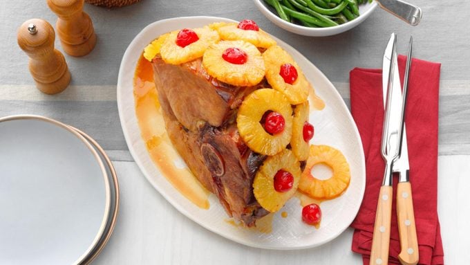 Baked Ham with Pineapple