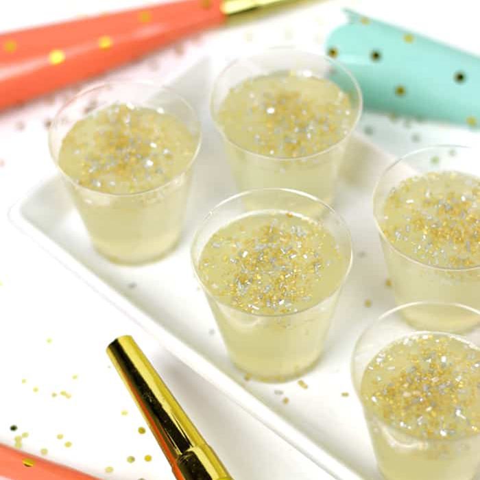 Champagne Jell-O Shots