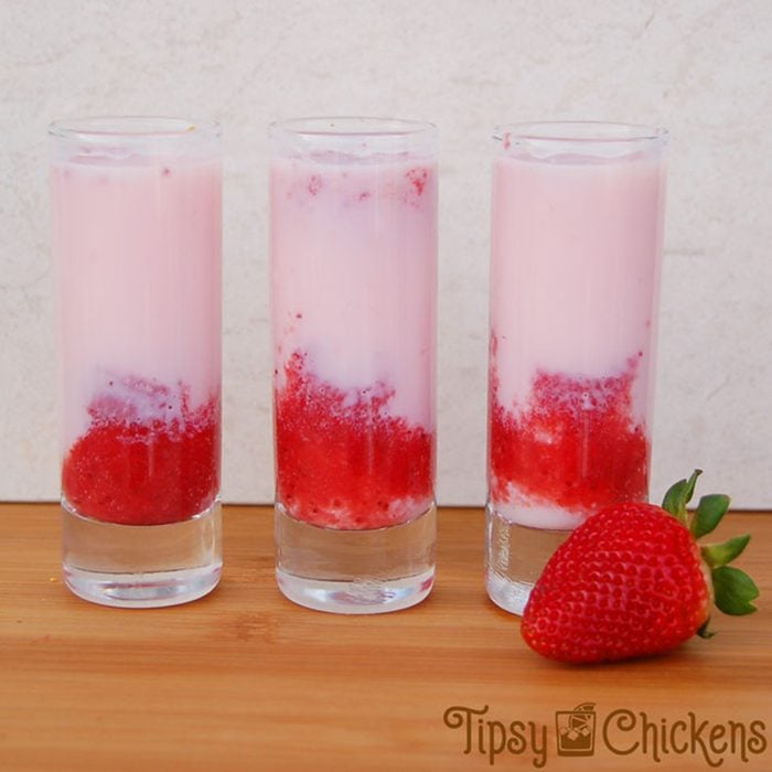 Strawberry Shortcake Shots