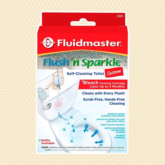 Fluidmaster 8300 Flush 'n Sparkle Automatic Toilet Bowl Cleaning System