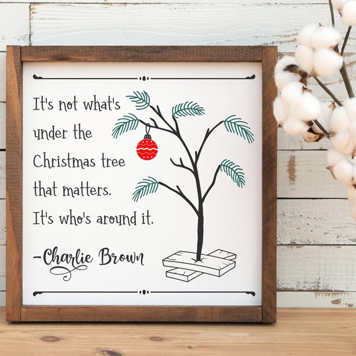 Charlie Brown Christmas Party, quote