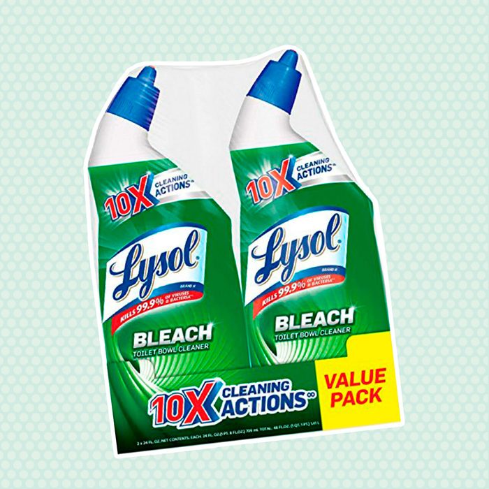 Lysol Complete Clean Toilet Bowl Cleaner with Bleach Value Pack, 2 Count