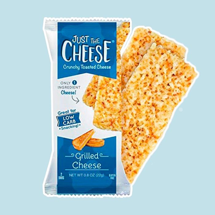 Just the Cheese Bars, Crunchy Baked Low Carb Snack Bars. 100% Natural Cheese. High Protein and Gluten Free, Grilled Cheese (12 Two-Bar Packs)