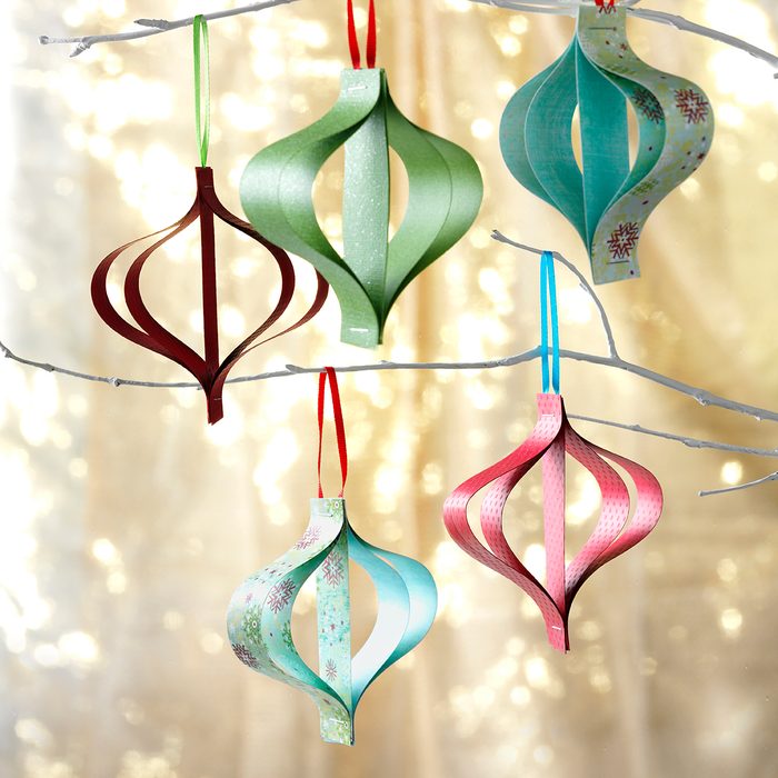 Retro Paper Ornaments
