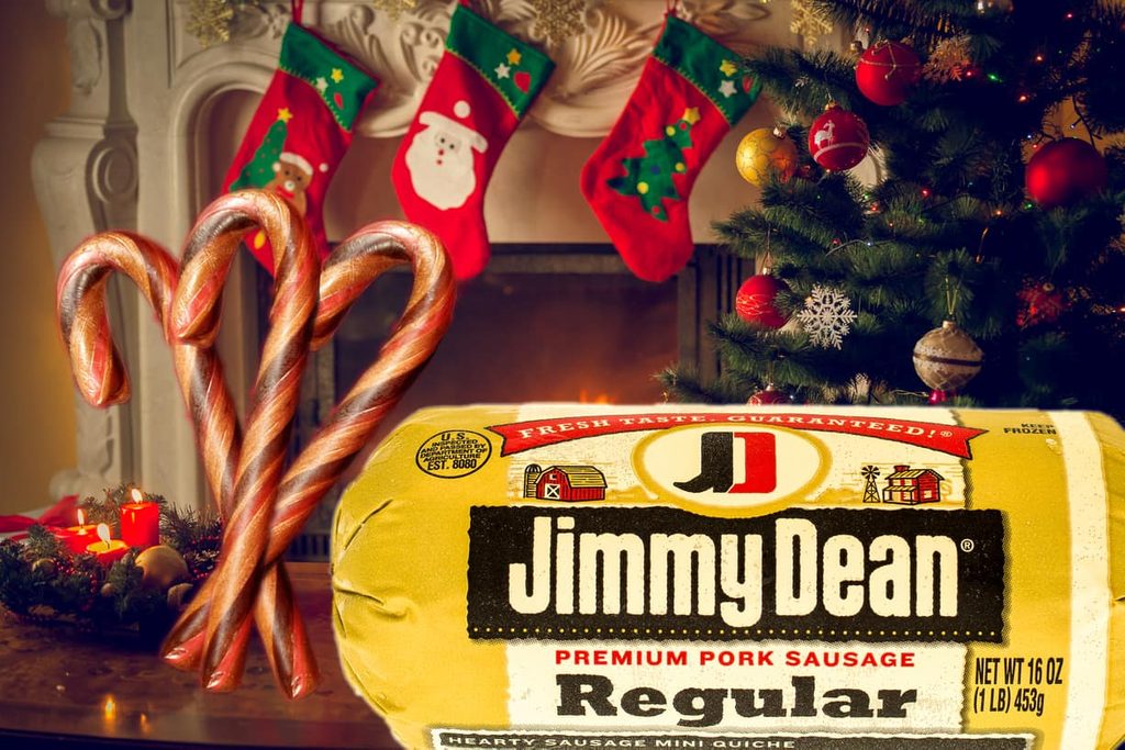 Jimmy Dean Sausage Candy Canes
