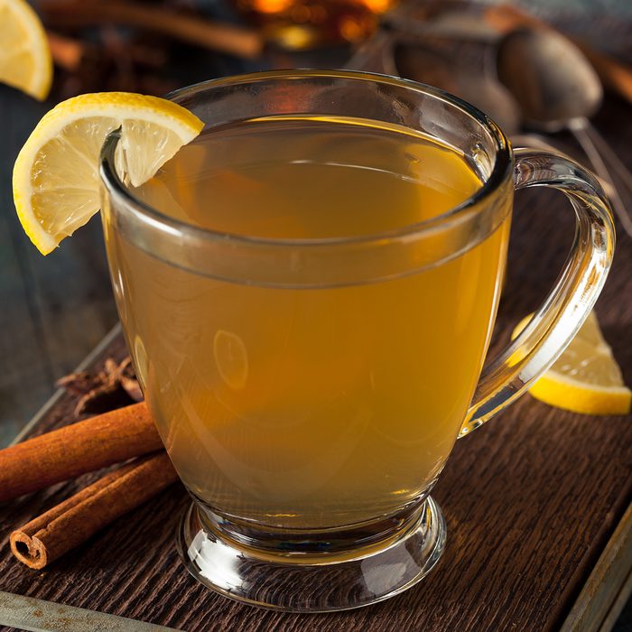 Warm Hot Toddy with Lemon Bourbon and Spices; Shutterstock ID 346468967; Job (TFH, TOH, RD, BNB, CWM, CM): Taste of Home