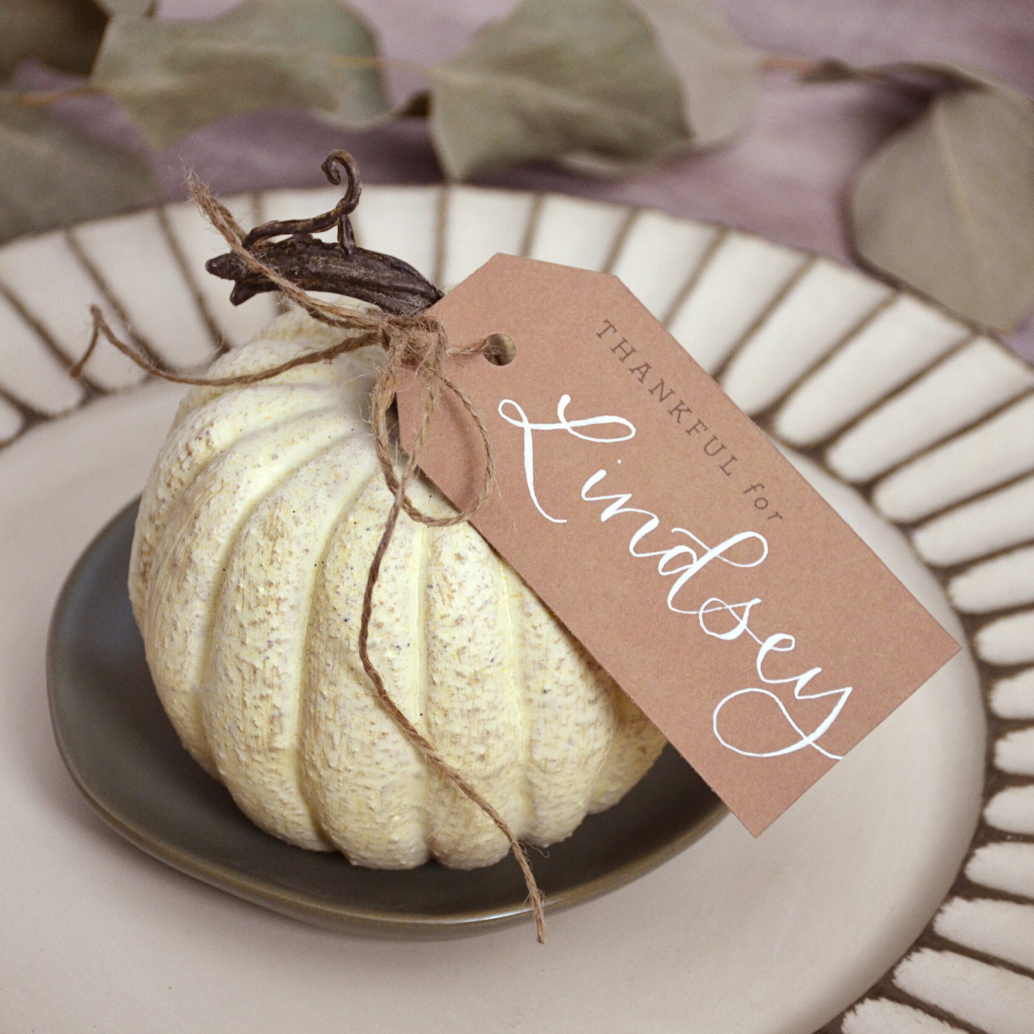 Thankful For Personalized Placecards, Thanksgiving Tags, Handwritten Calligraphy Name Cards, Place cards, Gift Tags, Place Setting