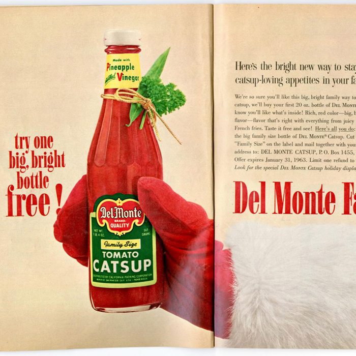 vintage Del monte ad