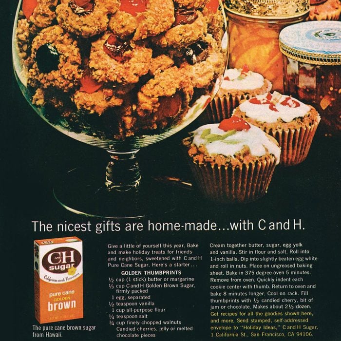 vintage C and H ad