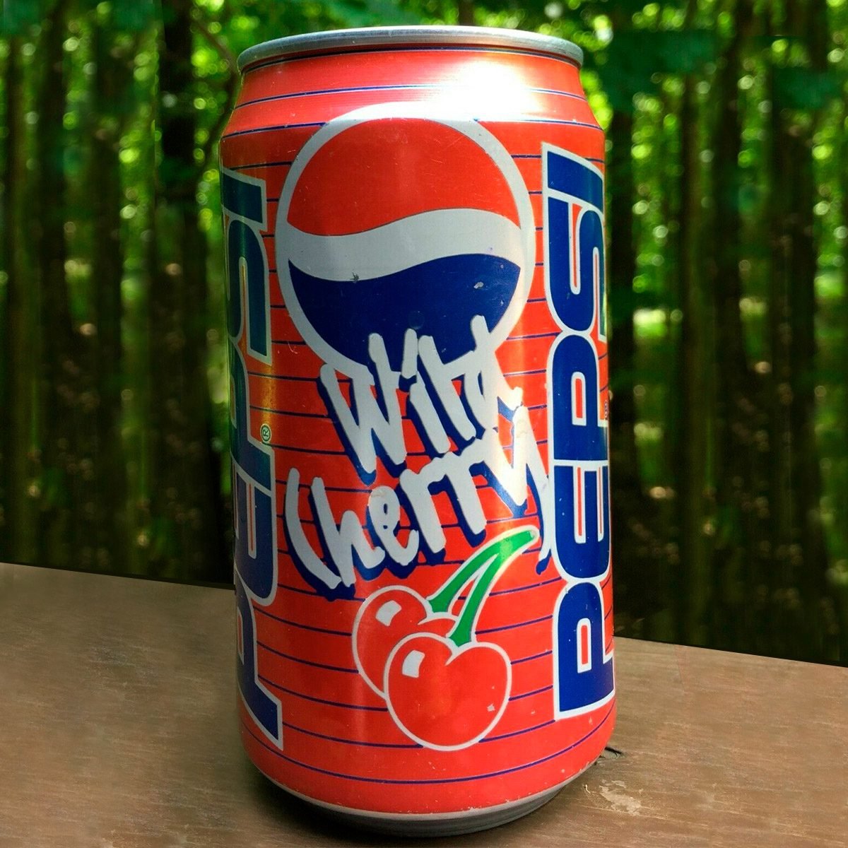 90s Wild Cherry Pepsi Can Empty