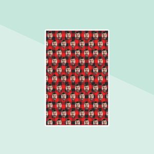 Face Gift Wrapping Paper