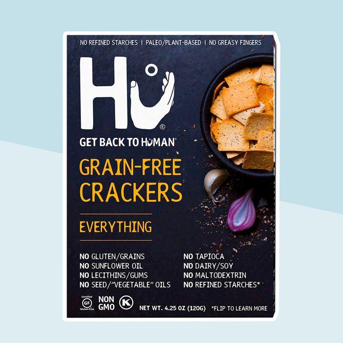 Hu Paleo Vegan Crackers | Everything 2 Pack | Keto Friendly, Gluten Free, Grain Free, Low Carb, No Added Oils, No Refined Starches