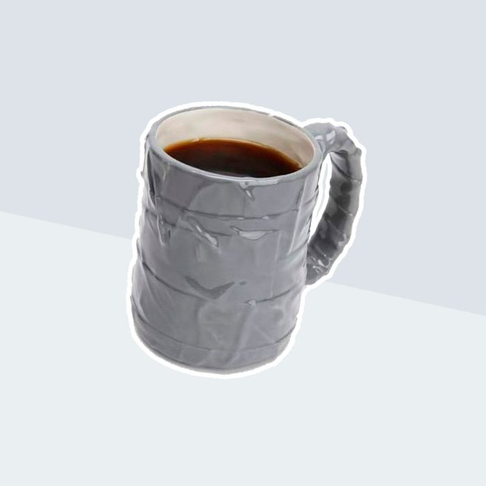 Plug Silver Duct Tape Coffee Mug