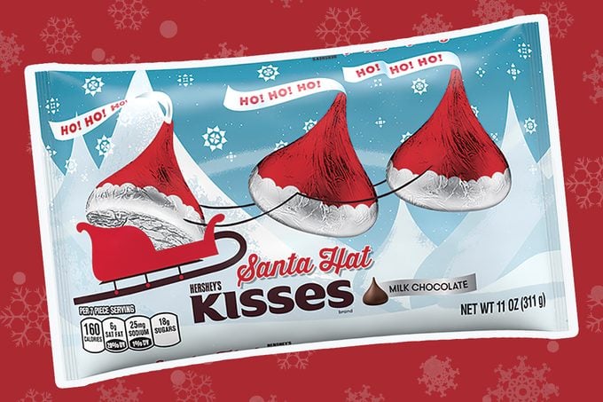 santa hat kisses