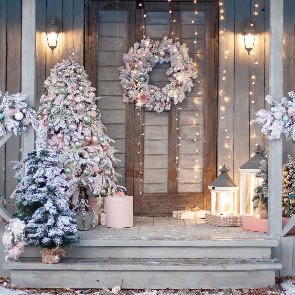 Simple Holiday outdoor decor to last all winter!
