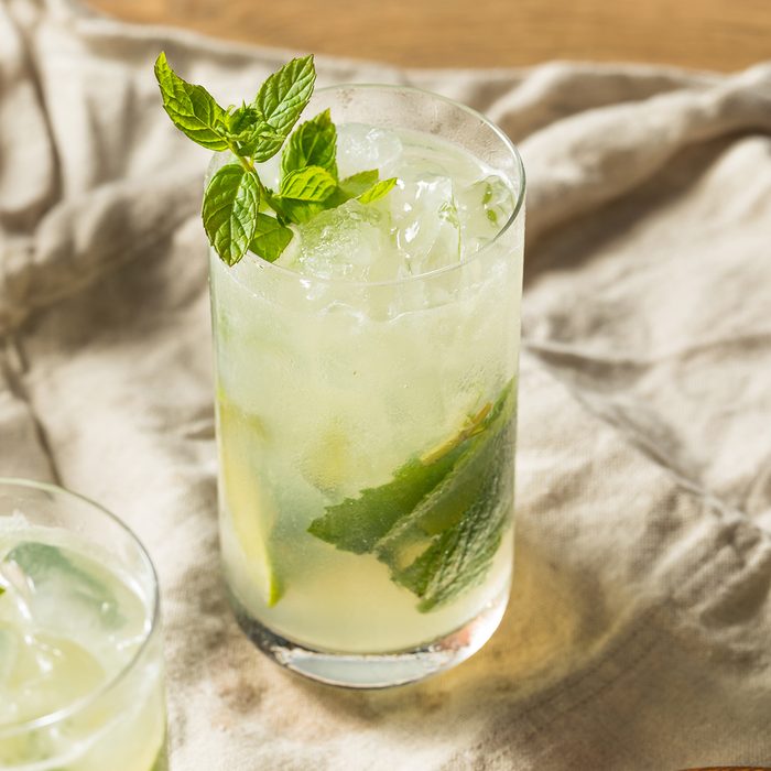 Sweet Mint Rum Mojito with Limes and Soda Water; Shutterstock ID 1508126507; Job (TFH, TOH, RD, BNB, CWM, CM): TOH