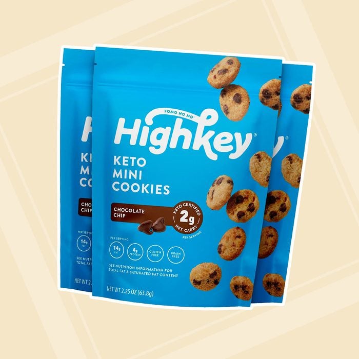 HighKey Snacks Mini Chocolate Chip Cookies