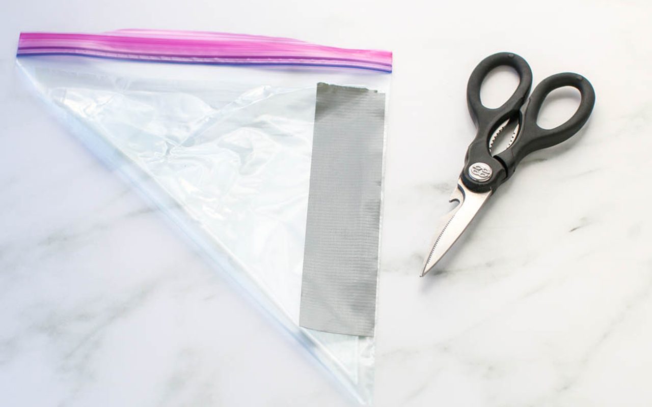 Tools and Tips (Ziploc Bag Trick)