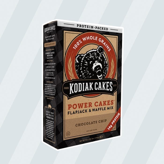 Kodiak Cakes Pancake Power Cakes, Flapjack & Waffle Mix, Chocolate Chip, 18 Ounce