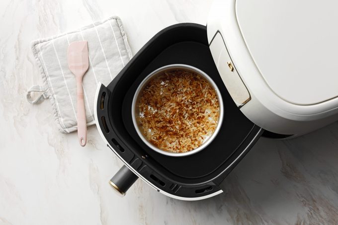 toasted coconut from air fryer