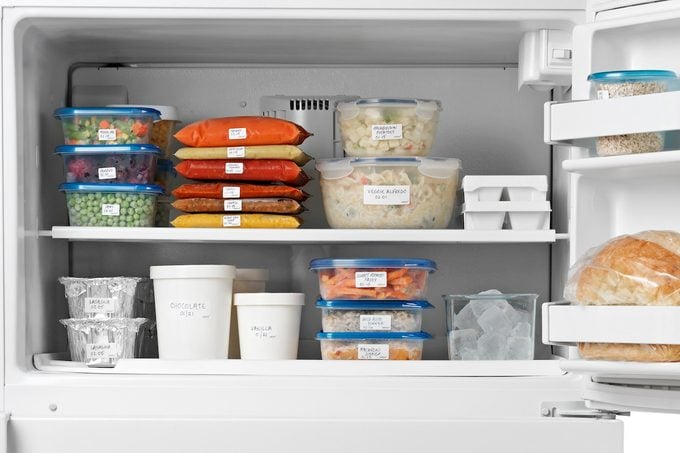 Organized freezer