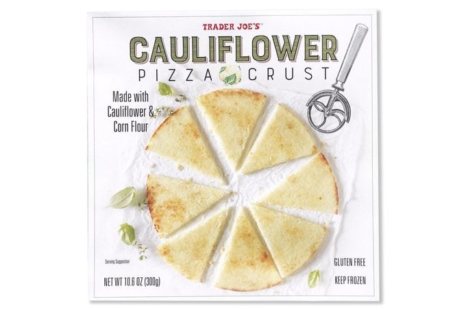 trader joes cauliflower pizza crust