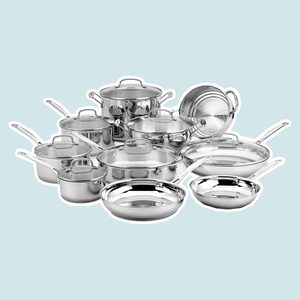 Cuisinart 77-17N 17 Piece Chef's Classic Set, Stainless Steel