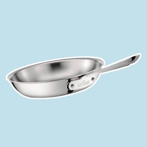 Revere Copper Clad Stainless Steel 10 Inch Skillet, Lid - Ruby Lane
