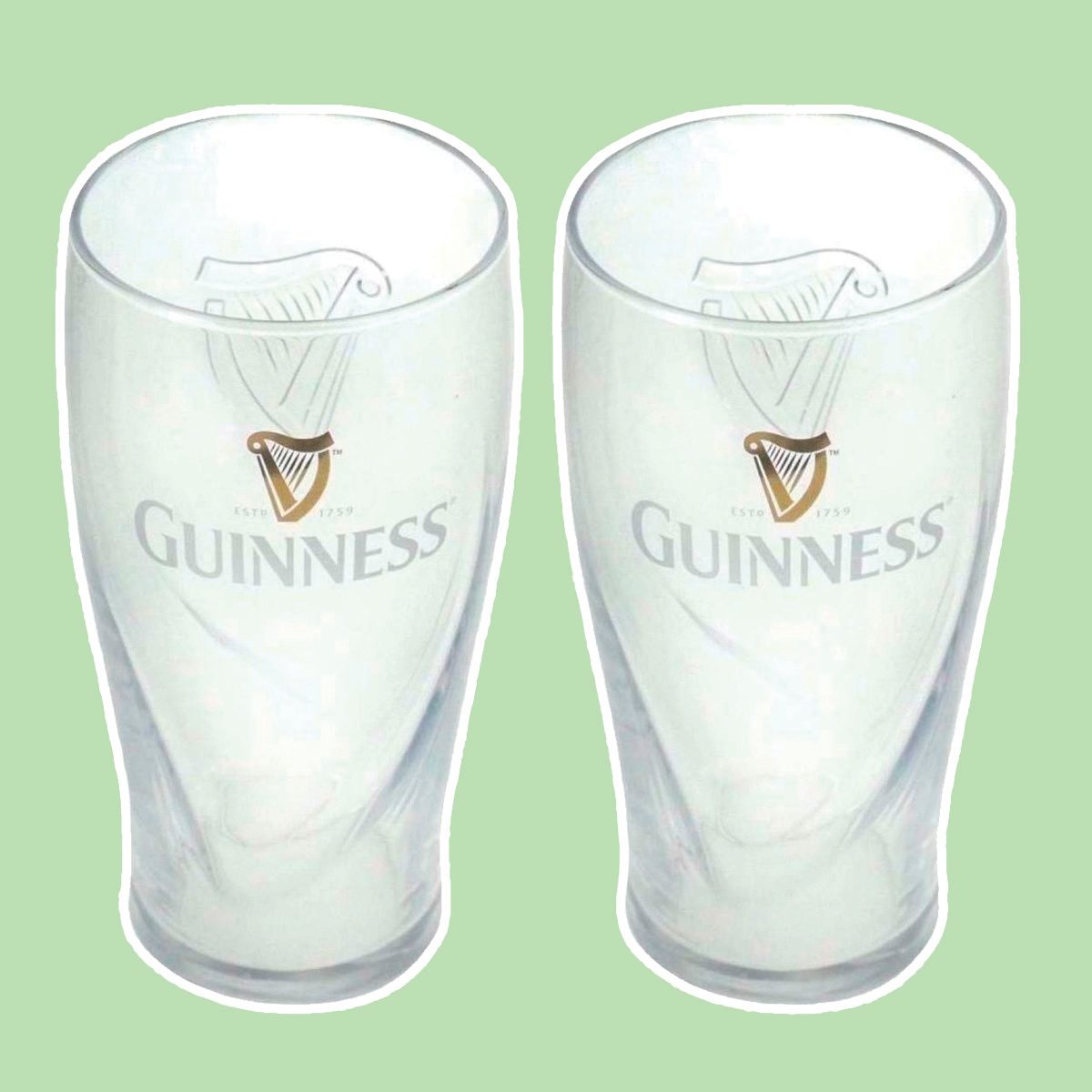 Guinness Gravity Pint Glass (2 Pack)