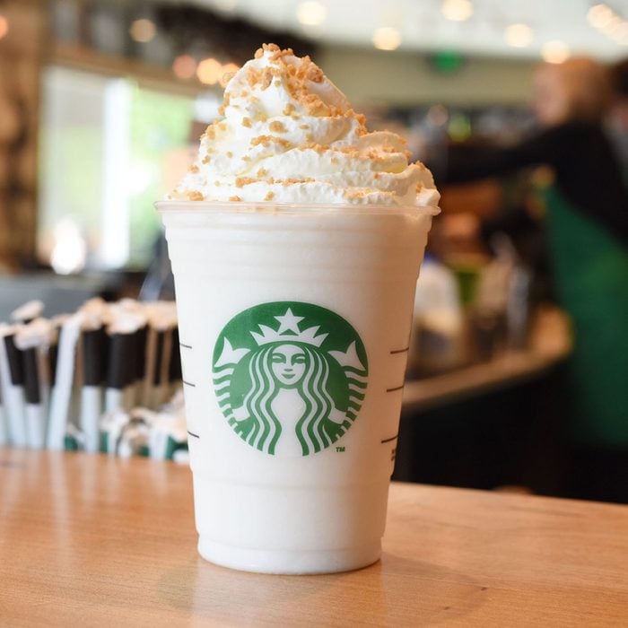 Starbucks Lemon Bar Frappuccino