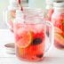 Watermelon and Blackberry Sangria