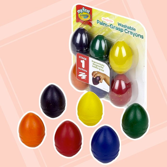 Easter Egg Crayons easter basket stuffers