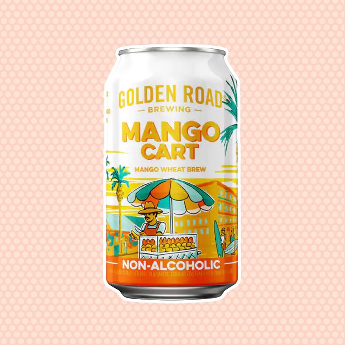 Golden Road Brewing Mango Cart Non Alcoholic Beer