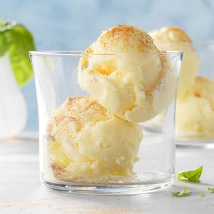 Cinnamon-Basil Ice Cream