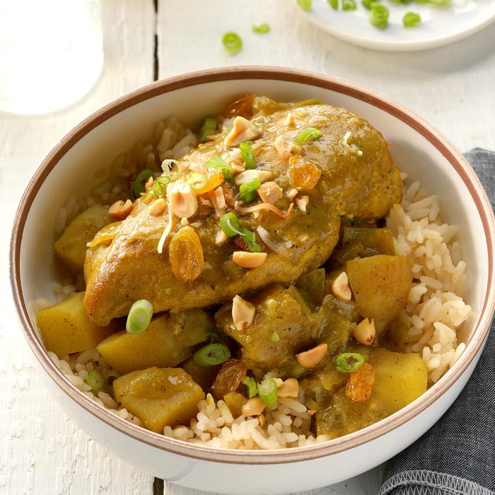 Slow-Cooker Coconut Curry Chicken