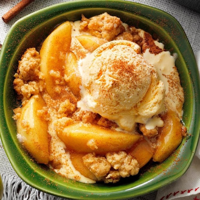 Dutch Oven Apple Cobbler