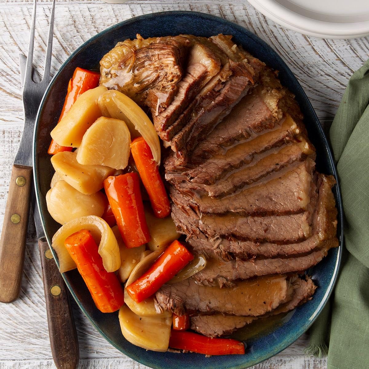 Easy Crockpot Pot Roast Recipe